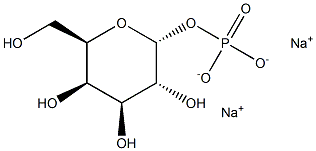 a-D-Galactose-1-phosphatedisodiumsalt 구조식 이미지