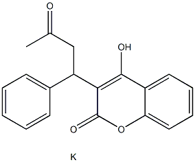 Warfarin Potassium Structure