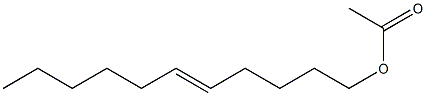 CIS,TRANS-5-UNDECENYL ACETATE Structure