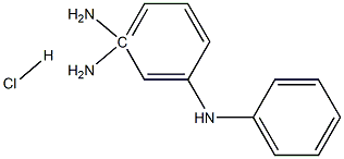 3,3diamino diphenylamine hydrochloride Structure