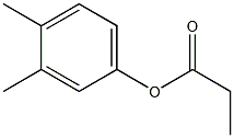3,4-dimethylphenyl propionic acid Structure