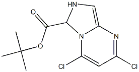 6-Boc-2,4-dichloro-6,7-dihydro-5H-pyrrolo[3,4-a]pyrimidine 구조식 이미지