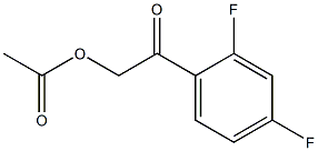 2-Acetyloxy-1-(2,4-difluorophenyl)-ethanone Structure