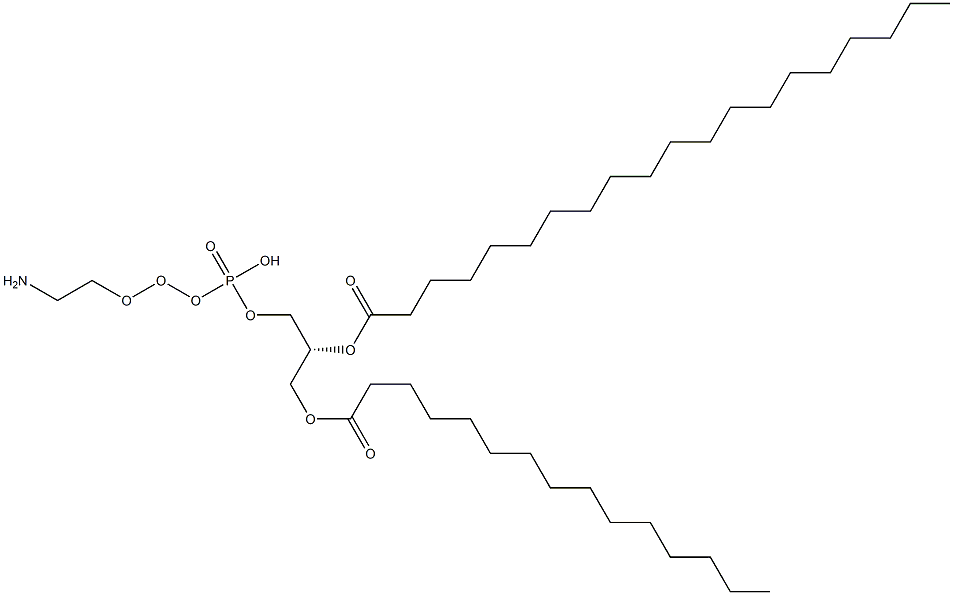 [(2R)-1-(2-aminoethoxy-hydroxyphosphoryl)oxy-3-pentadecanoyloxypropan-2-yl] icosanoate 구조식 이미지