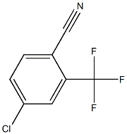 4-Chlorotrifluoromethylbenzonitrile 구조식 이미지