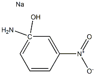 4-nitro-2-aminophenol(sodium) 구조식 이미지