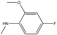 4-Fluoro-2-methoxy-N-methylaniline 96% Structure