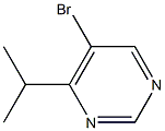 5-Bromo-4-isopropylpyrimidine 구조식 이미지