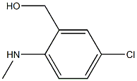 4-Chloro-2-(hydroxymethyl)-N-methylaniline Structure
