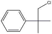 2-METHYL-2-PHENYL-1-CHLORO PROPANE Structure