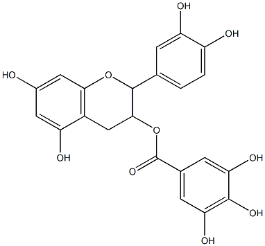 Epicatechin-3-gallate Structure