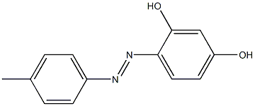 2,4-dihydroxy-4'-methylazobenzene Structure