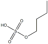 butyl hydrogen sulfate Structure