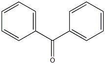 Benzophenone high purity (flakes) 구조식 이미지