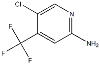 2-Amino-5-Chloro-4-(Trifluoromethyl)pyridine Structure