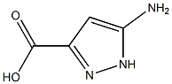 5-Amino-3-Pyrazolecarboxylic Acid Structure