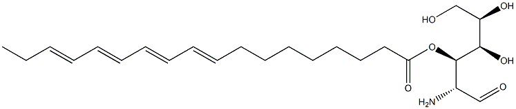 glucosamine-trans-parinarate 구조식 이미지
