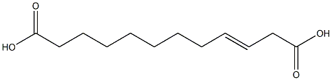 3-dodecendioic acid Structure