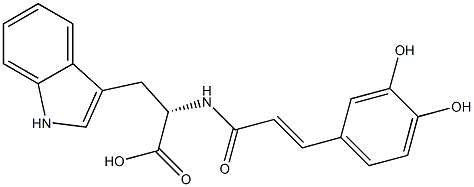 caffeoyltryptophan Structure