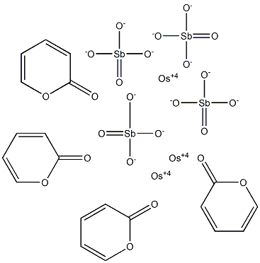 pyroantimonate-osmium Structure