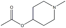 N-methyl-4-piperidyl acetate Structure