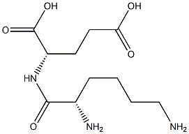 lysylglutamic acid 구조식 이미지