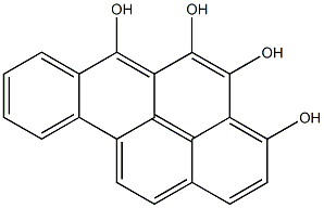 benzo(a)pyrene tetrol Structure