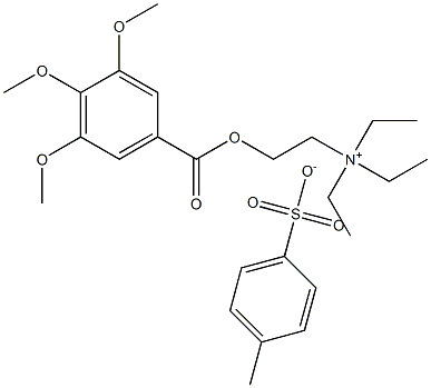 TroxoniumTosilate 구조식 이미지