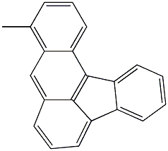 9-METHYLBENZOFLUORANTHRENE Structure