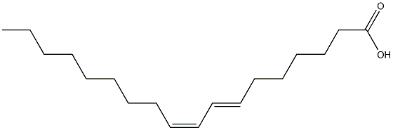 7TRANS,9CIS-OCTADECADIENOICACID Structure