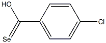 4-CHLOROPHENYLSELENICACID 구조식 이미지