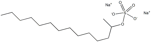 SODIUMDODECYLETHOXYSULPHATE 구조식 이미지