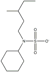 3-METHYLPENTYLCYCLAMATE 구조식 이미지