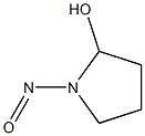 2-HYDROXY-1-NITROSOPYRROLIDINE 구조식 이미지