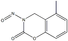 3-METHYLPHENYLN-METHYL-N-NITROSOCARBAMATE Structure