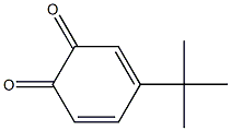 4-TERT-BUTYL-1,2-BENZOQUINONE Structure