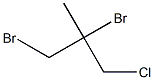 1-CHLORO-2,3-DIBROMO-2-METHYLPROPANE Structure