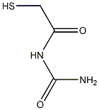 N-(MERCAPTOACETYL)-UREA Structure