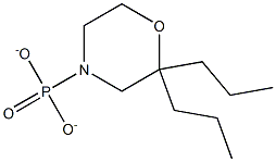 DI-N-PROPYLMORPHOLINOPHOSPHONATE Structure