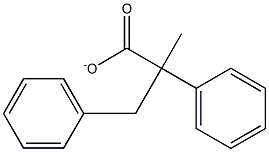 PHENYLBENZYLCARBINYLACETATE Structure