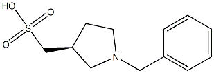 (3S)-1-BENZYLPYRROLIDIN-3-YLMETHANESULFONATE 구조식 이미지