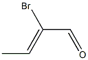 2-BROMOCROTONALDEHYDE 구조식 이미지