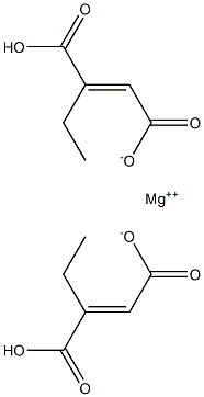 MAGNESIUMMONOETHYLFUMARATE 구조식 이미지