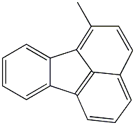 METHYLFLUORANTHENE 구조식 이미지