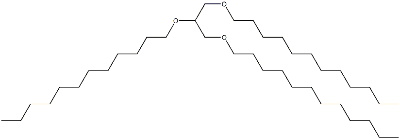TRIDODECYLGLYCEROLETHER Structure