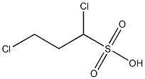 2-CHLOROETHYLCHLOROMETHANESULPHONATE 구조식 이미지