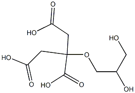 CITRICACIDESTERSOFGLYCEROL Structure