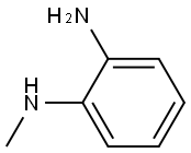 N-METHYLPHENYLENEDIAMINE 구조식 이미지