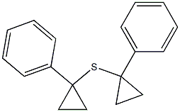 PHENYLCYCLOPROPYLSULFIDE Structure