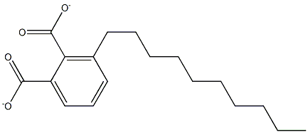 MONODECYLPHTHALATE 구조식 이미지